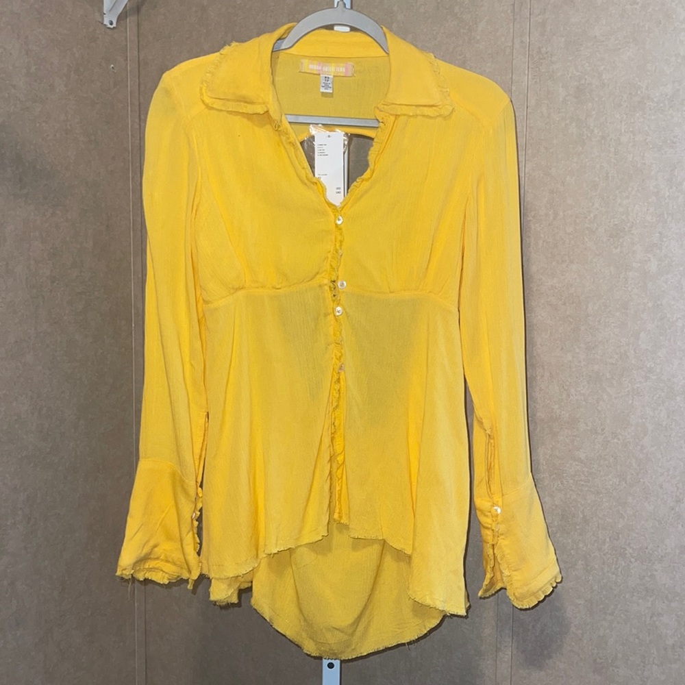 COPY - NWT urban outfitter Leanna open back baby doll top